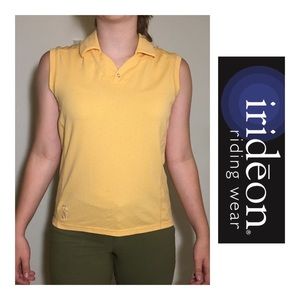 Irideon Sleeveless Riding Yellow Top